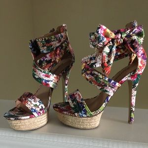 Platform stilettos by Zigi Soho