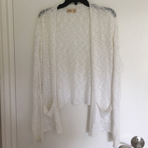 White cardigan XS/S