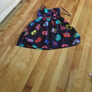 Floral Spaghetti Strap Dress