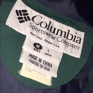 Columbia Rain Coat