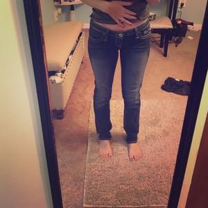 Big star skinny, low rise. Sz 28R