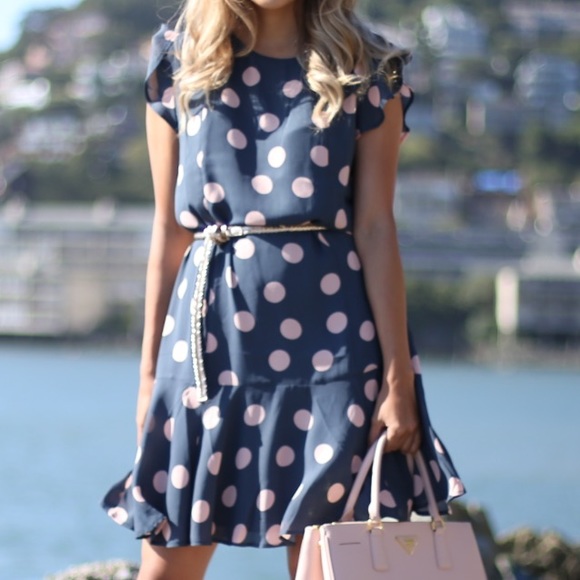 Polka Dot Dress Loft Hot Sale, 54% OFF 