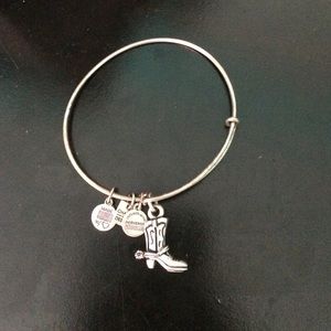Alex & Ani cowboy boot bracelet