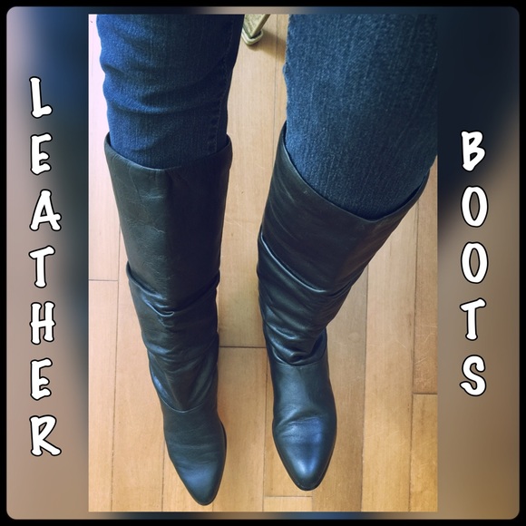 😍 Leather Boots 😍