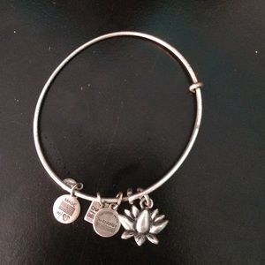 Alex & Ani lotus blossom bracelet