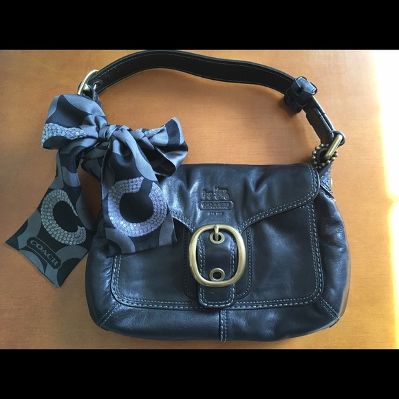 Authentic Coach Bleecker Leather shoulder bag - Picture 4 of 4