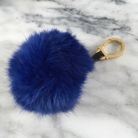 Rabbit Fur Bag Charm