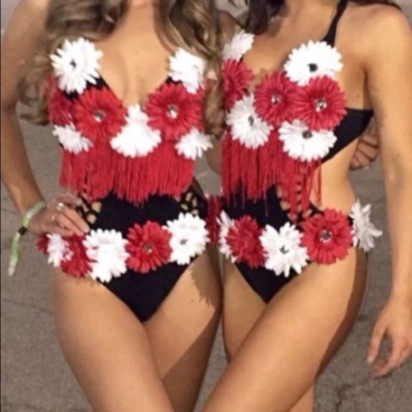 Custom Made Daisy Bikini/Leotard - Picture 1 of 1