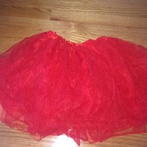 Beautiful red tutu