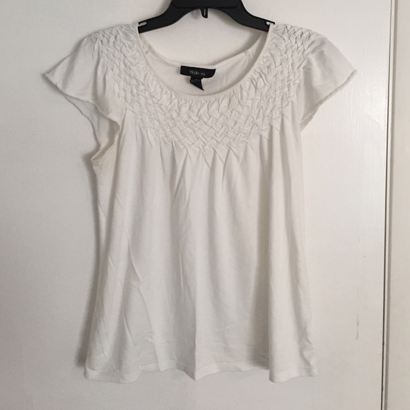 Style & Co White Top