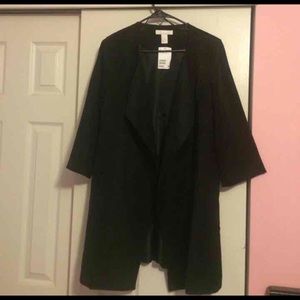 Black Suede Cape