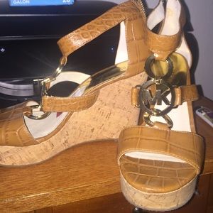 Brand new -never used- Michael Kors wedges