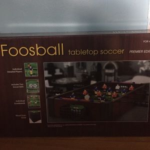 foosball table top soccer premier edition