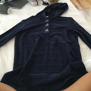 Navy Blue Nautica Pullover Sweatshirt Hoodie