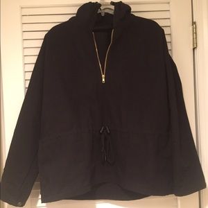 American Apparel pullover/zip jacket
