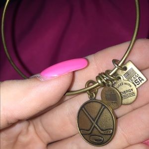 Hockey Alex and Ani bracelet