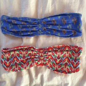 Aerie Patterned Bandeau Bundle