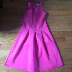 Abercrombie kids pink skater dress