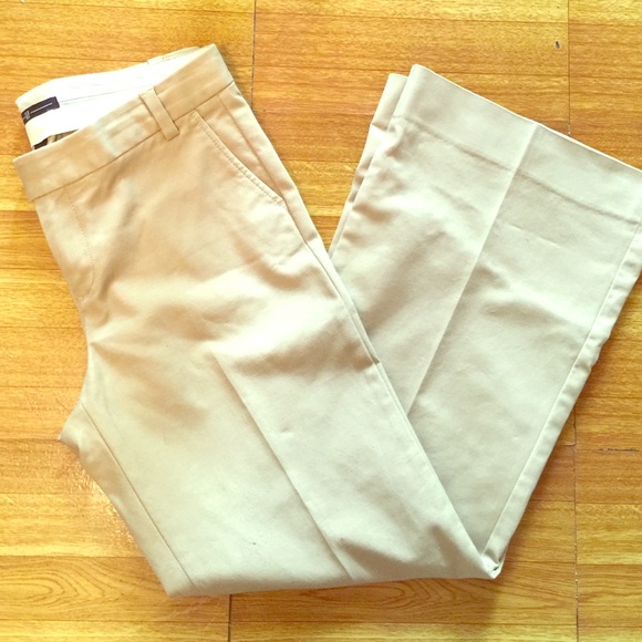 GAP wide ankle khakis