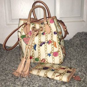 Dooney&Bourke bag and wallet set