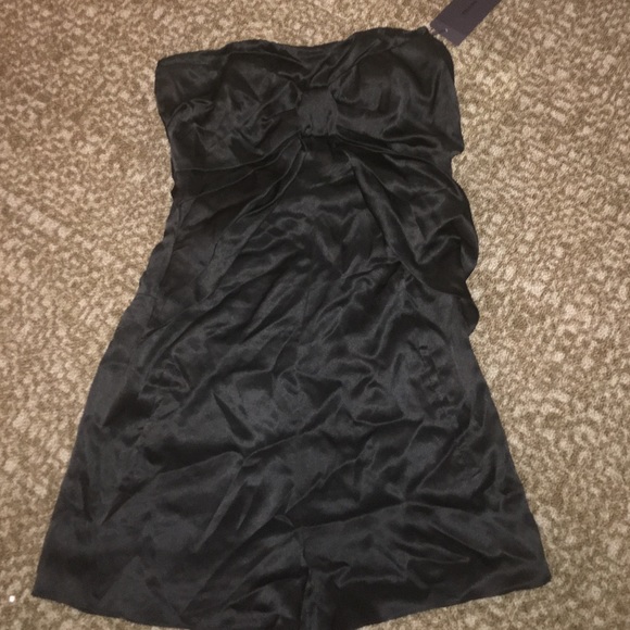 Prada black silk romper size 4