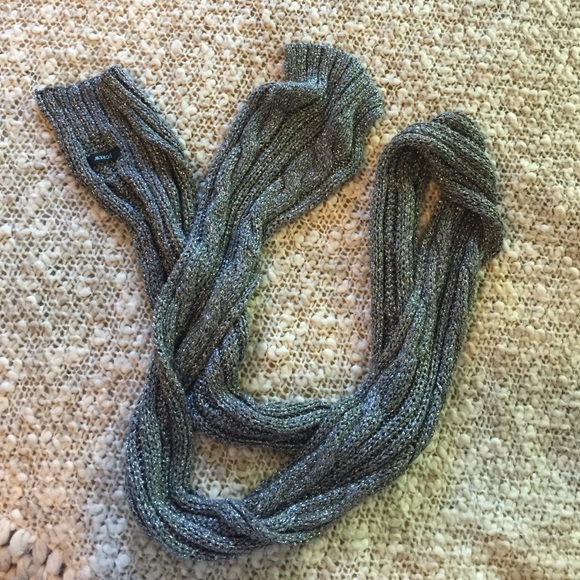 J. Crew silver scarf - Picture 1 of 1