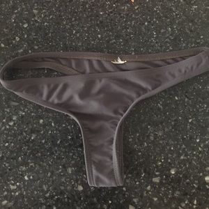 Gray brazillian bikini