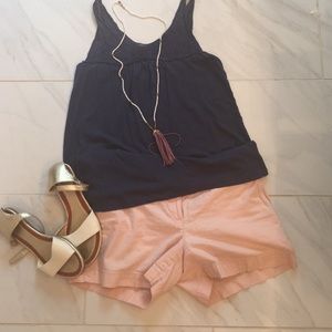 LOFT Light Pink Shorts 4