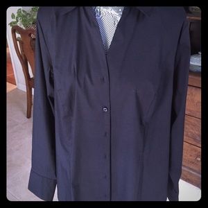 Pristine Black Tailored Shirt from LB/ SZ 18