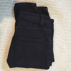 CarMar high rise dark grey skinnies