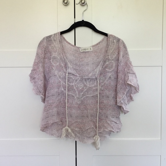 Abercrombie & Fitch shirt w/ tassels