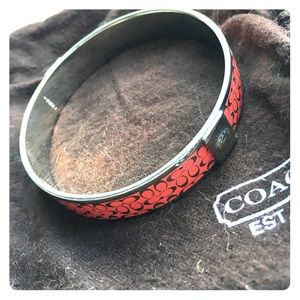 Coach Enamel Bangle