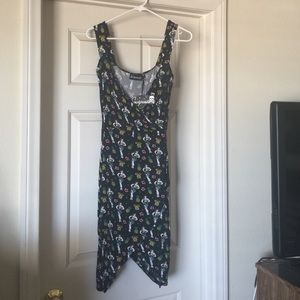 Sourpuss Tiki Wrap Dress