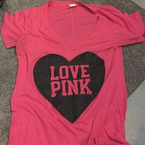 Size small PINK tee