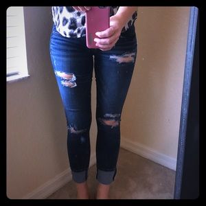 American eagle holy jeans