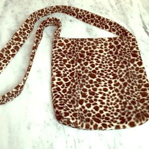 Brown Leopard Print Bag - Sale
