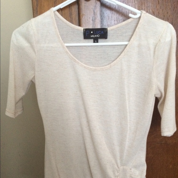 Sheer nude top