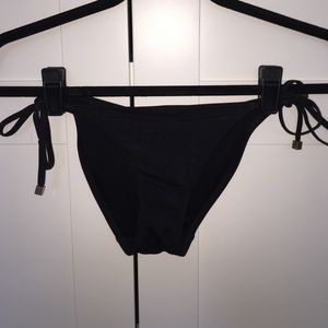 Black Topshop bikini bottoms