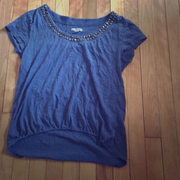 Grey studded shirt for all occasions
