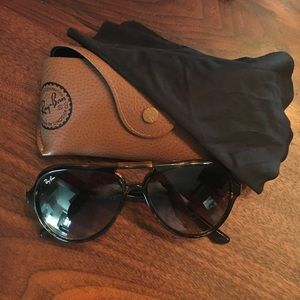Ray Ban Cats 5000 Tortoise Sunglasses