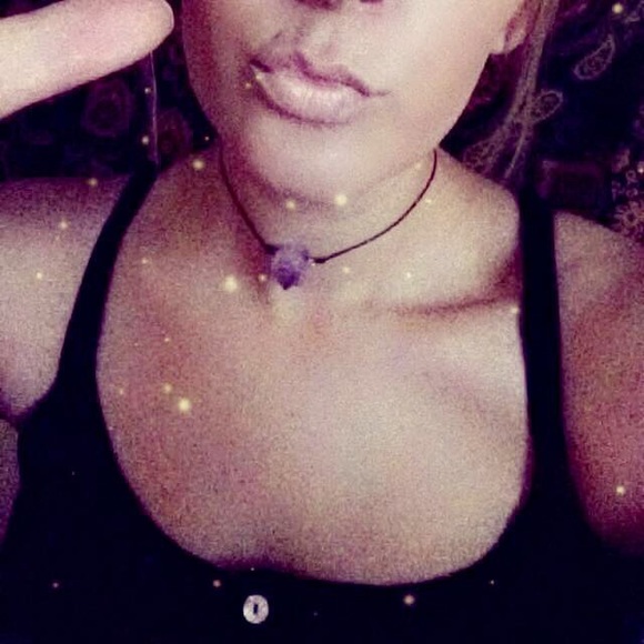 Genuine Amethyst Point Cluster Healing Choker🔮