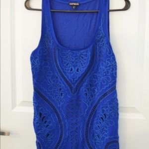 Express Blue Tank Top