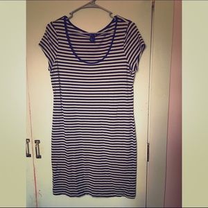 Striped T-Shirt Jersey Dress