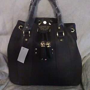 Large dark grey Satchel