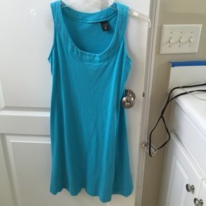 Scoopneck tank dress