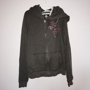 VS PINK grey hoodie