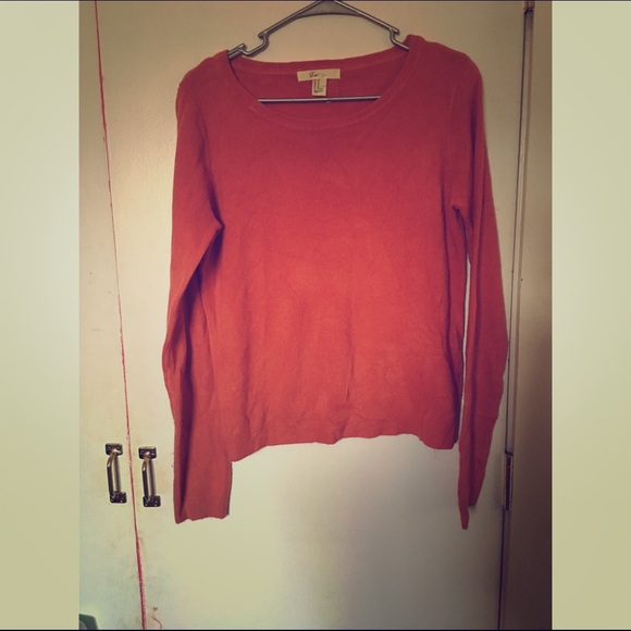 Cute orange sweater