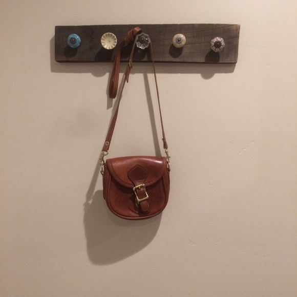 Leather satchel