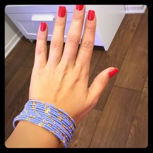 Cute blue & gold color bangles 💙💛