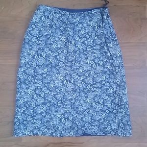 Charter Club blue skirt